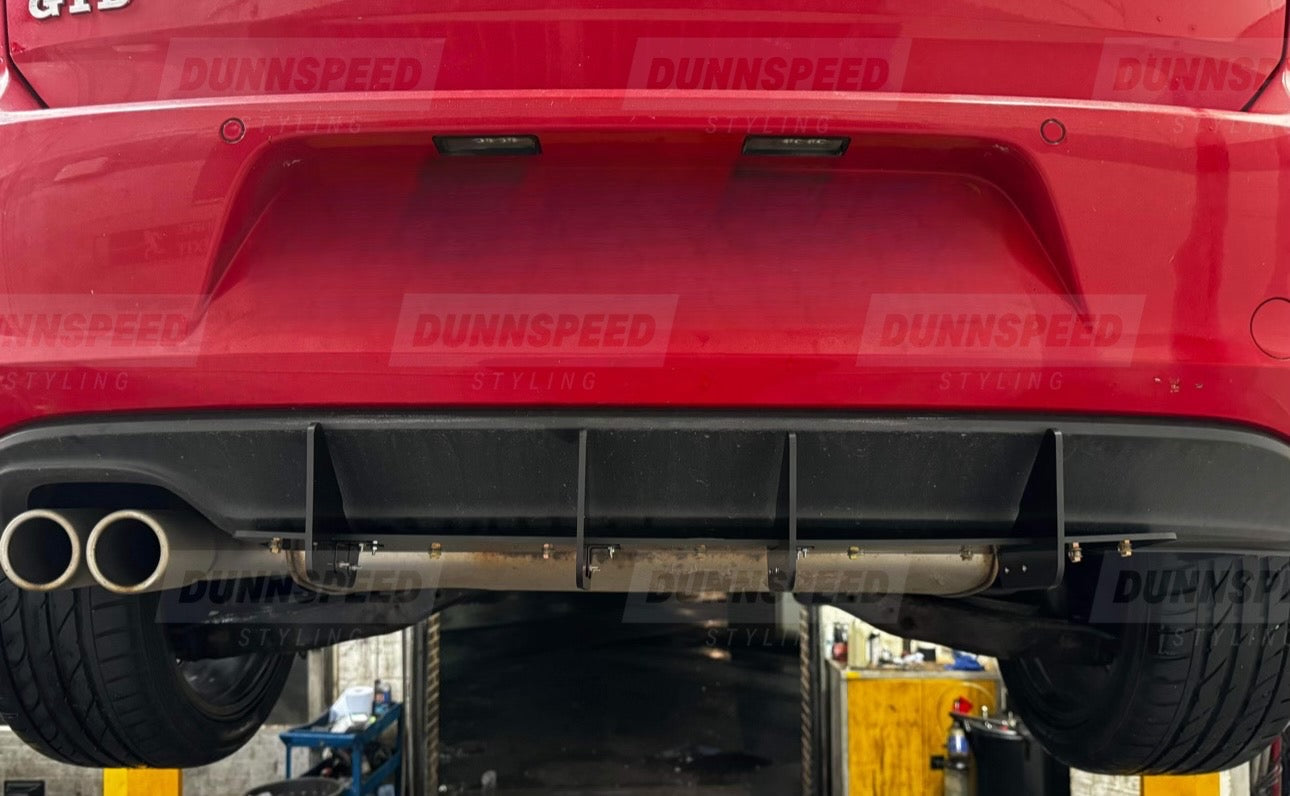 MK7 VW Golf GTD Rear Diffuser Extension – Dunnspeed Styling