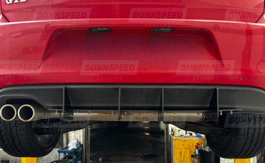 MK7 VW Golf GTD Rear Diffuser Extension