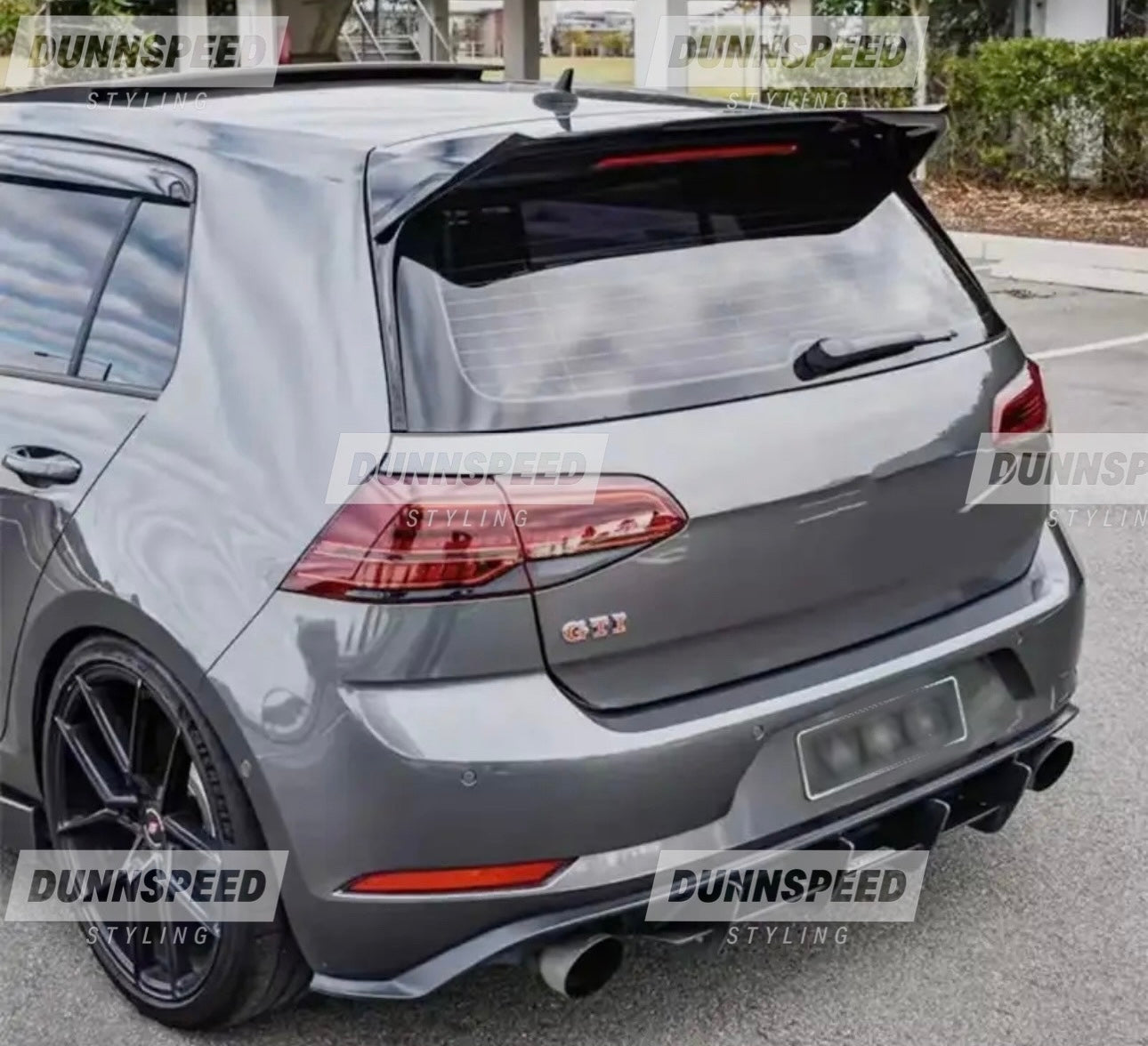 MK7 VW Golf GTI Rear Diffuser Extension