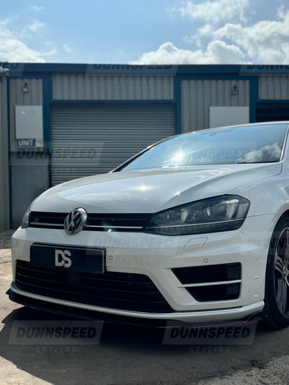 MK7/MK7.5 Volswagen Golf GTI / GTD / R / R-Line Front Splitter Lip 2013-2019