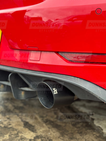 Akrapović 4” Exhaust Tips - Matte Black