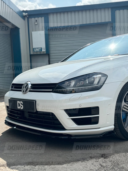 MK7/MK7.5 Volswagen Golf GTI / GTD / R / R-Line Front Splitter Lip 2013-2019