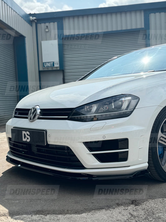 MK7/MK7.5 Volswagen Golf GTI / GTD / R / R-Line Front Splitter Lip 2013-2019