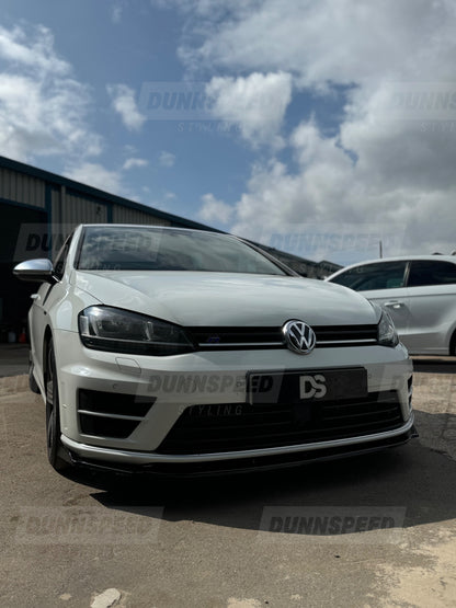 MK7/MK7.5 Volswagen Golf GTI / GTD / R / R-Line Front Splitter Lip 2013-2019