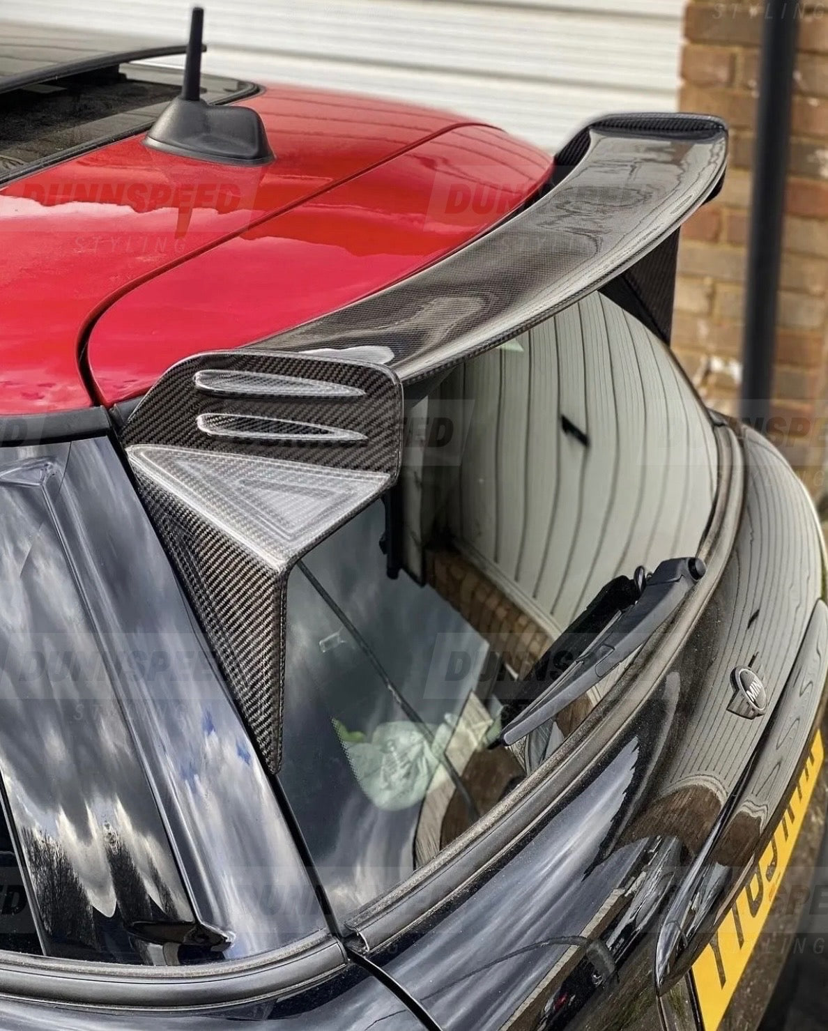 Mini Cooper S Carbon Fibre GP Style Rear Spoiler Wing