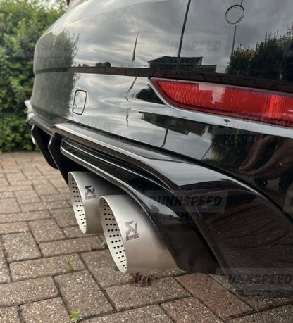 Akrapović 4” Exhaust Tips - Brushed Silver