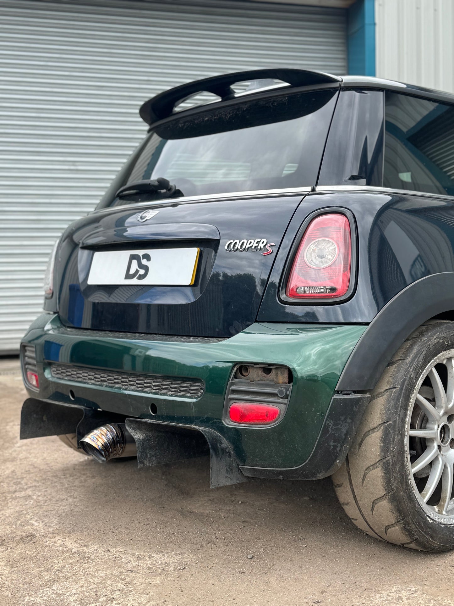 Mini Cooper S Titanium Turndown Exhaust Tip