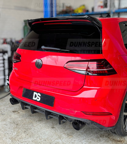 MK7 / MK7.5 VW Golf Osir Style Gloss Black Boot Spoiler 2012-2020