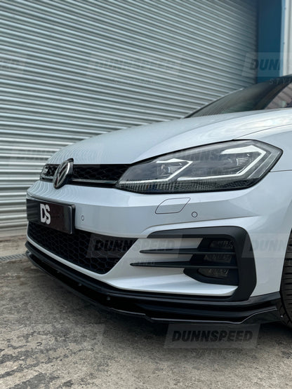 MK7/MK7.5 Volswagen Golf GTI / GTD / R / R-Line Front Splitter Lip 2013-2019