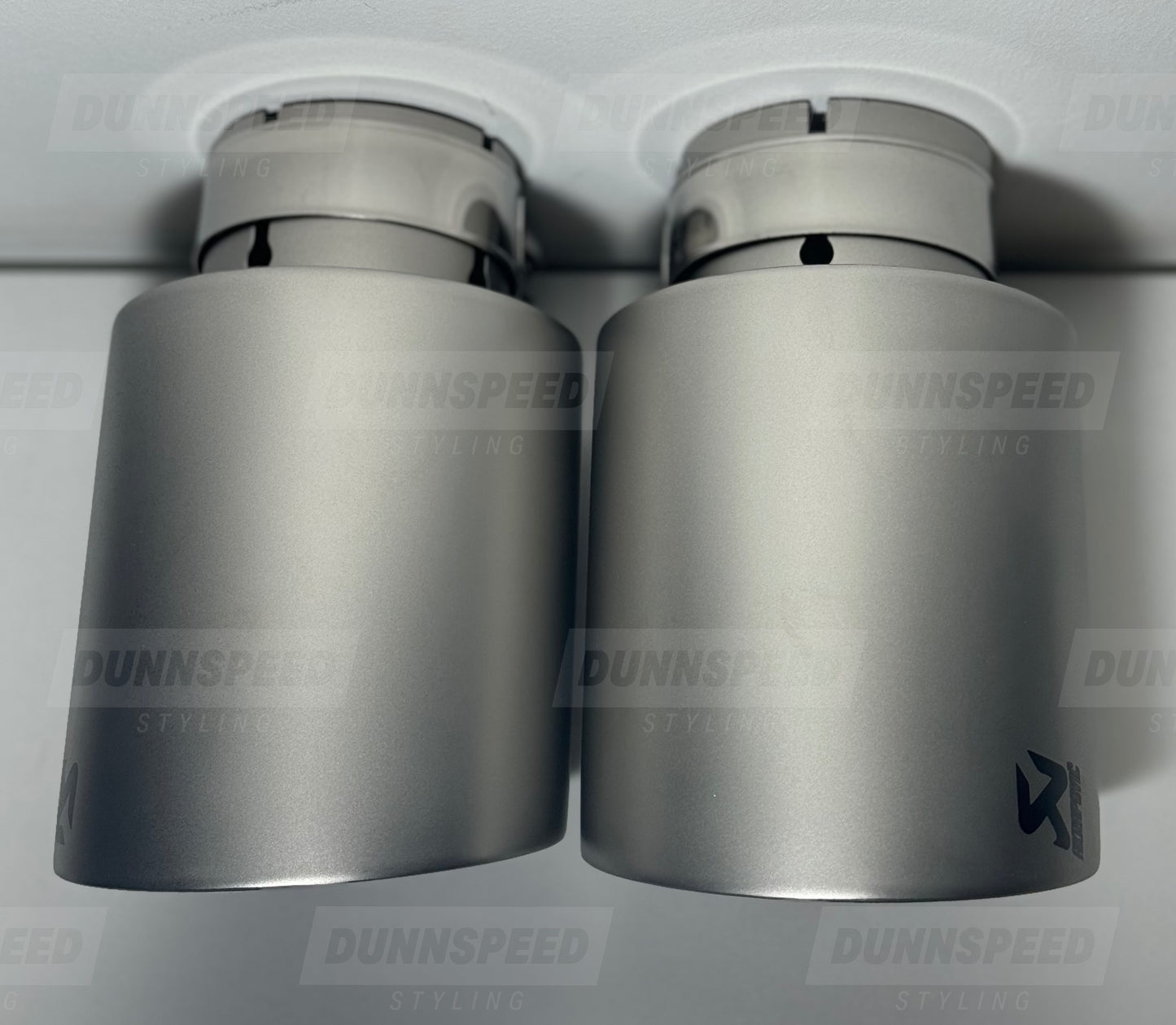 Akrapović 4” Exhaust Tips - Brushed Silver