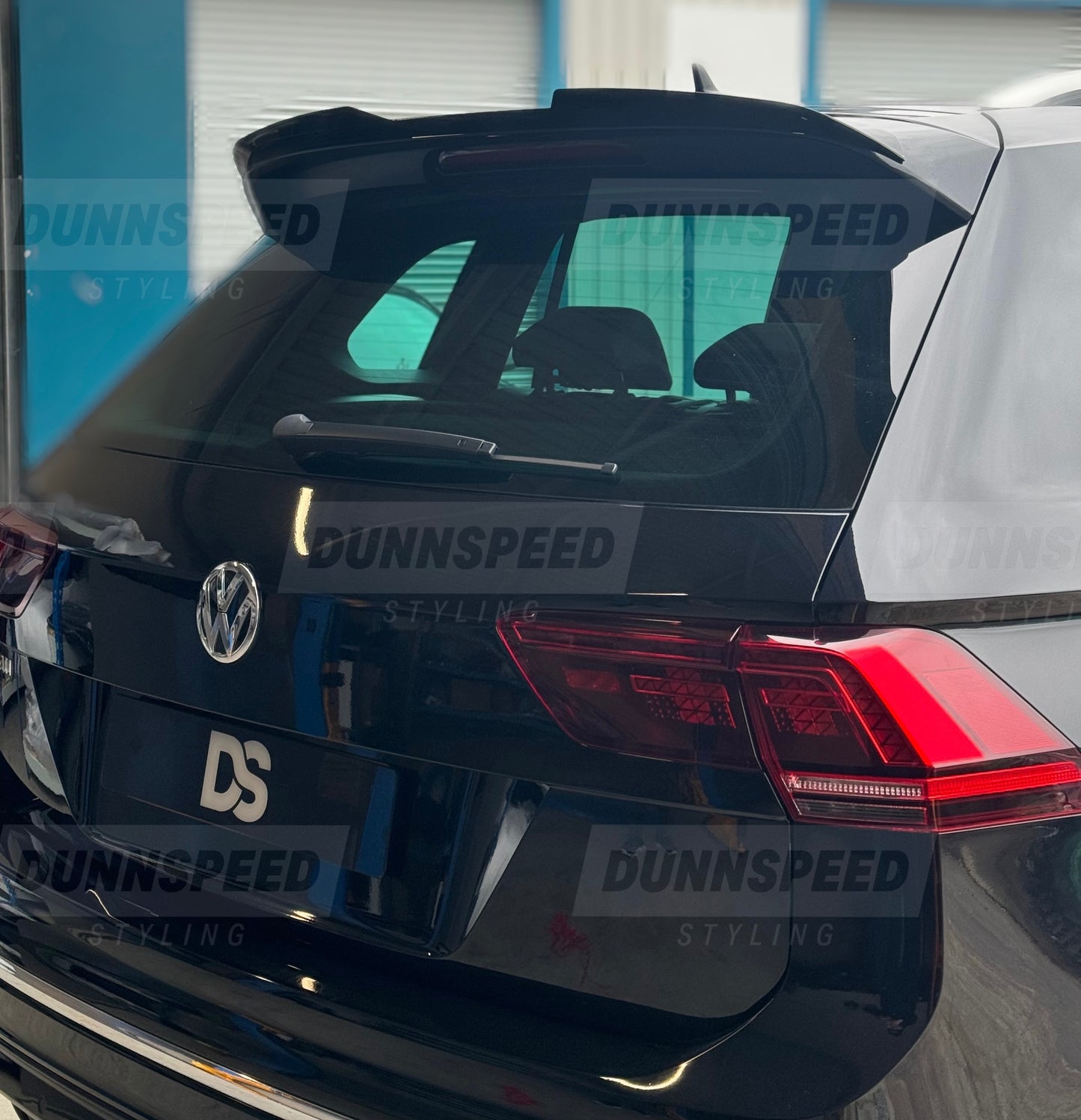 Volkswagen Tiguan R-Line Rear Spoiler Lip Extension 2017-2022