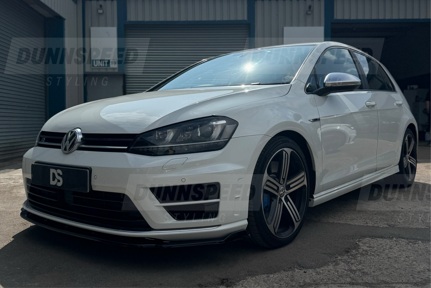 MK7/MK7.5 Volswagen Golf GTI / GTD / R / R-Line Front Splitter Lip 2013-2019