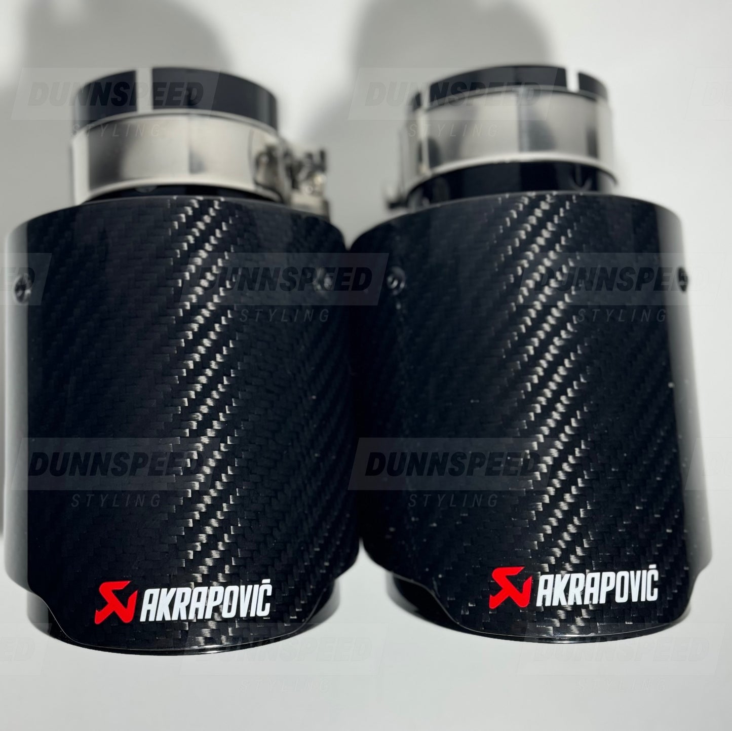 Carbon Fibre Akrapović Exhaust Tips