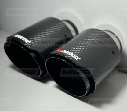 Carbon Fibre Akrapović Exhaust Tips