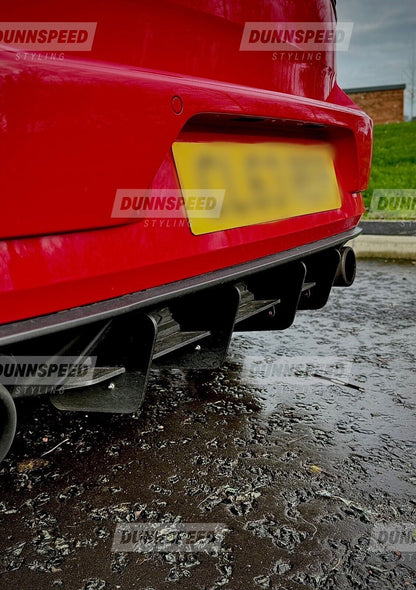 MK7.5 VW Golf GTI Rear Diffuser Extension