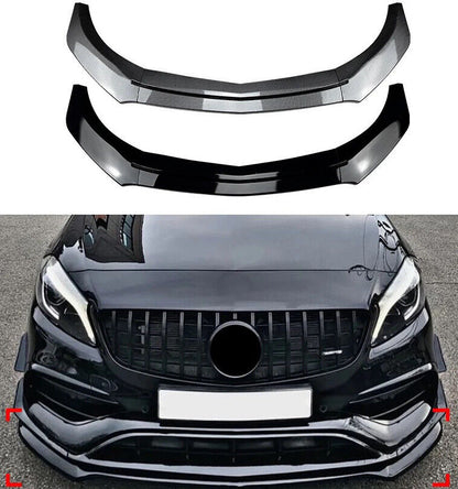 Mercedes-Benz A-Class W176 AMG / AMG-Line Front Splitter Lip Body Kit 2013-2018