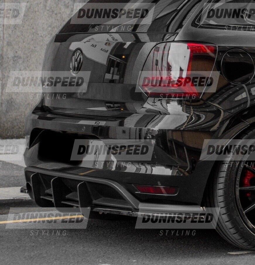 MK5 VW Polo GTI 6C  2011-2017 - Rear Diffuser