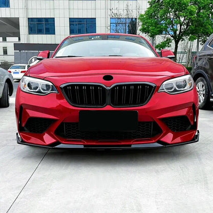 BMW M2 F87 Front Splitter (3 Peice) 2016-2019