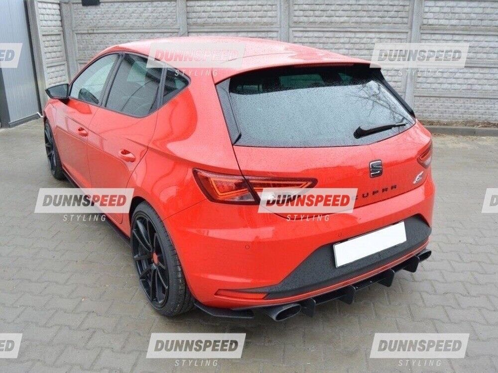 MK3 Seat Leon Cupra Rear Blade Diffuser 2012-2016 Body Kit Spoiler