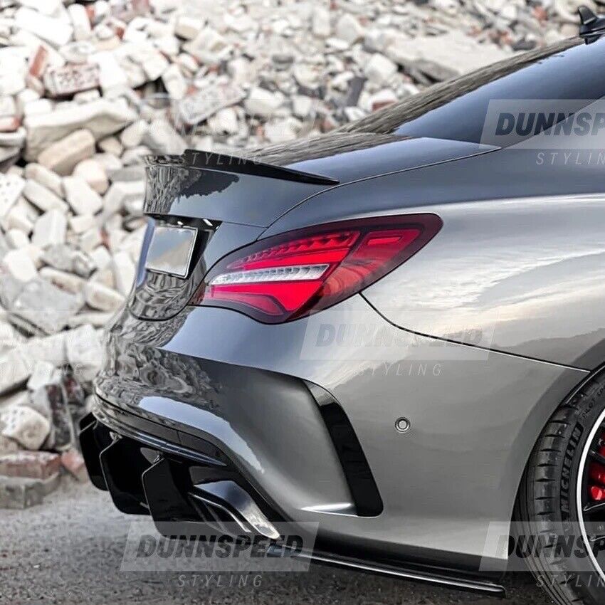 Mercedes-Benz CLA45 Rear Finned Diffuser 2016-2019