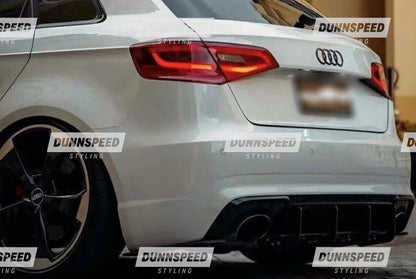 Audi RS3 8V Sportback Rear Blade Diffuser 2017-2020 Body Kit Spoiler Hatchback