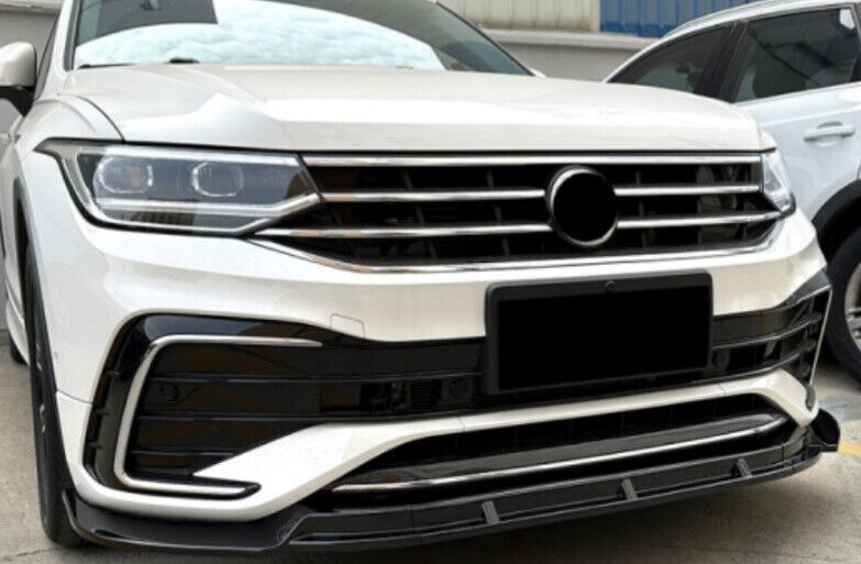 Volkswagen Tiguan MK2 R / R-Line Front Splitter Lip Body Kit 2021+