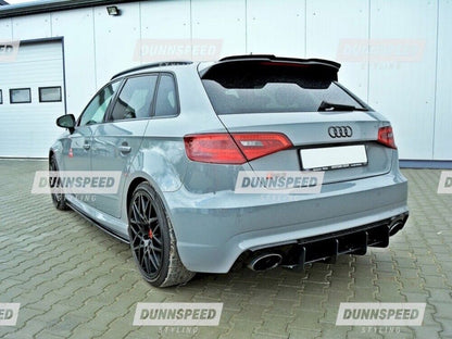 Audi RS3 8V Sportback Rear Blade Diffuser 2017-2020 Body Kit Spoiler Hatchback