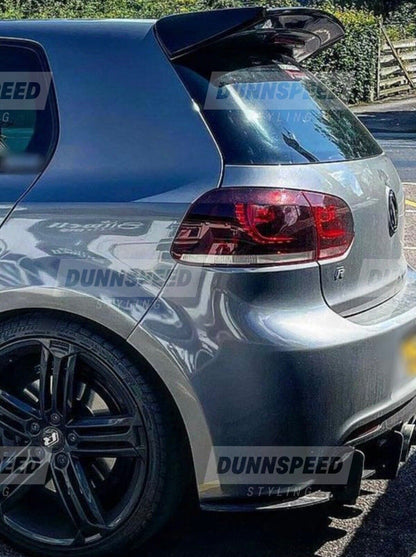 MK6 VW Golf R GTI GTD Osir Style Gloss Black Boot Spoiler 2008-2012