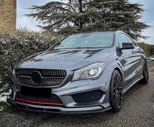 Mercedes CLA Class 'CLA45S AMG Style' W117 C117 Front Splitter Lip 2013-2018