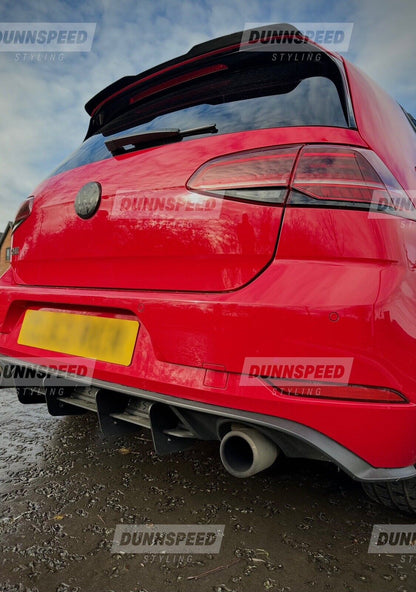 MK7.5 VW Golf GTI Rear Diffuser Extension