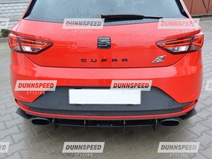 MK3 Seat Leon Cupra Rear Blade Diffuser 2012-2016 Body Kit Spoiler