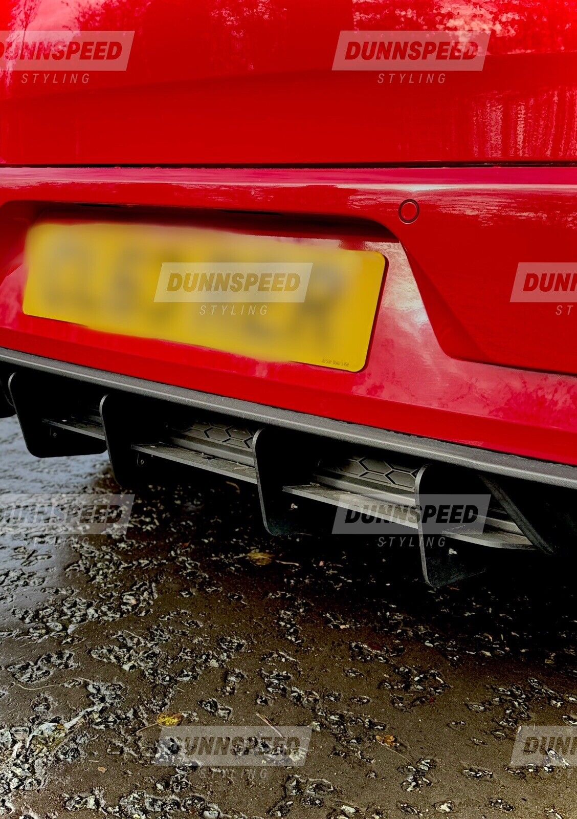 MK7.5 VW Golf GTI Rear Diffuser Extension